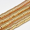 Electroplate Non-magnetic Synthetic Hematite Beads Strands G-Q465-37KC-1