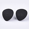 Spray Painted Iron Stud Earring Findings IFIN-S703-15A-2