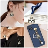 12Pcs 4 Styles Alloy Pendants ENAM-YW0006-41-6