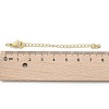 Long-Lasting Plated Brass Chain Extender KK-F711-09G-3