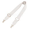 Adjustable Imitation Leather Bag Straps with Zinc Alloy Clasps FIND-WH0126-837B-1