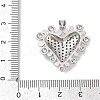 Brass Micro Pave Cubic Zirconia Pendants KK-A241-07P-3