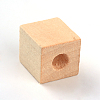 Unfinished Wood Beads WOOD-S659-10-LF-2