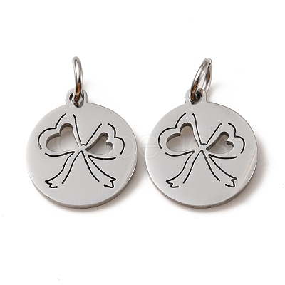 Non-Tarnish 304 Stainless Steel Charms STAS-D050-07P-02-1