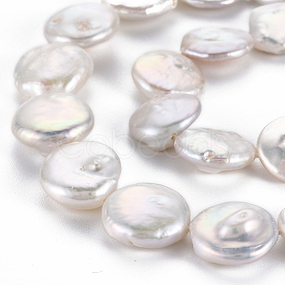 Natural Keshi Pearl Beads Strands PEAR-S018-03D-1