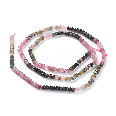 Natural Tourmaline Beads Strands LS-G-A026-C08-1