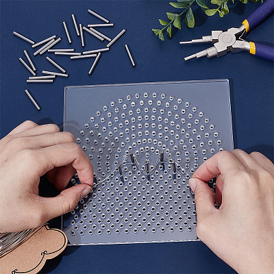 Acrylic Thread Winding Boards DIY-UN0007-49A-1