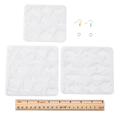 DIY Dangle Earring Making Kits DIY-FS0008-26-1
