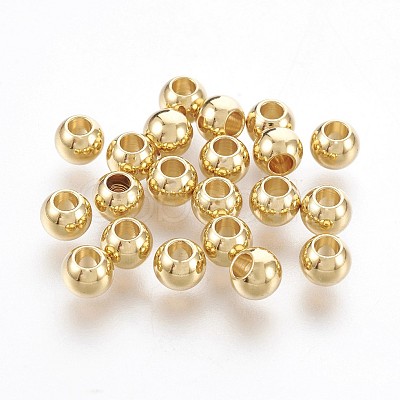 201 Stainless Steel Beads STAS-P221-26A-G-1