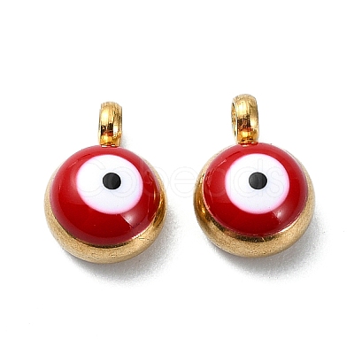 Ion Plating(IP) Real 18K Gold Plated 201 Stainless Steel Charms STAS-L024-020G-1