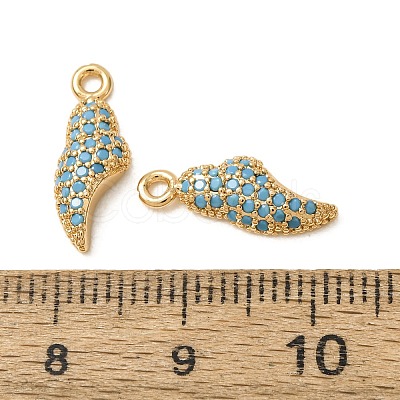 Ocean Synthetic Turquoise Pendants GG-CBAE681-18G-1