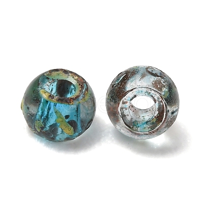 Picasso Transparent Glass Beads GL-CBA5413-01A-1