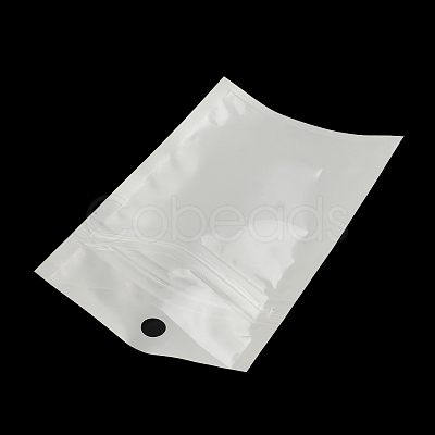 Pearl Film Plastic Resealable Packaging Bags OPP-R003-12x20-1