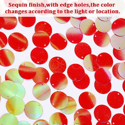 PVC Sequin Pendants KY-WH0083-009A-1