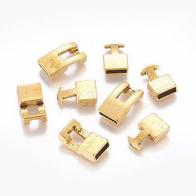 Tibetan Style Alloy Snap Lock Clasps X-GLF11313Y-NF-1