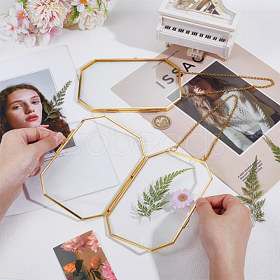Brass Hanging Photo Frames DIY-WH0888-609B-1
