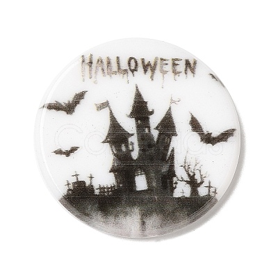 Halloween Series Acrylic Cbabochons OACR-M012-04-1