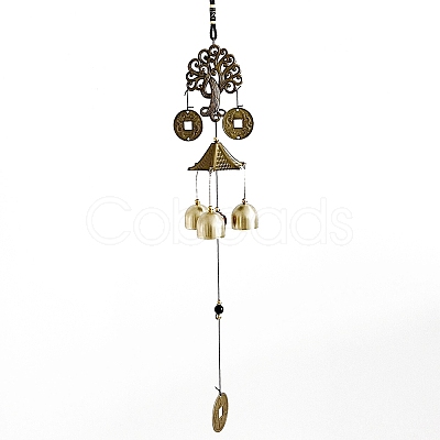 Lucky Wind Chime DJEW-PW0012-092D-1
