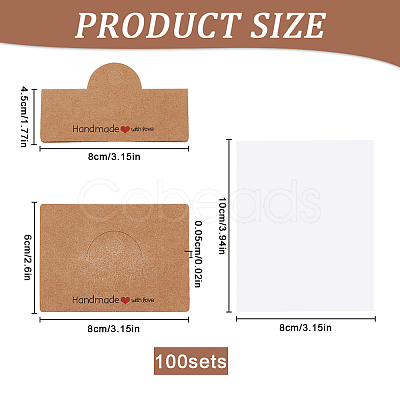 Rectangle Paper Foldable Header Cards CDIS-SP0001-02B-1