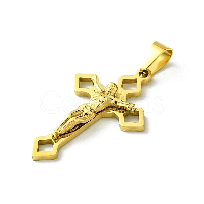 PVD Vacuum Plating 304 Stainless Steel Pendants STAS-D087-02G-01-1