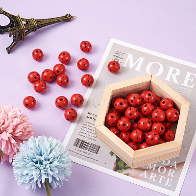 Natural Wooden Beads WOOD-TAC0010-03A-1