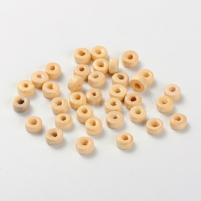 Column Natural Wood Beads WOOD-ZX025-LF-1