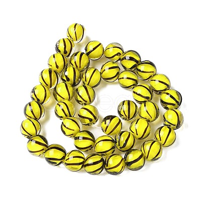 Handmade Transparent Lampwork Beads BLOW-D300-08E-1