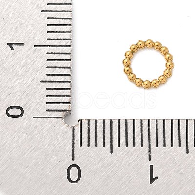 304 Stainless Steel Twisted Linking Rings STAS-F349-06G-03-1