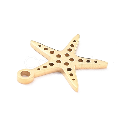 201 Stainless Steel Charms STAS-D176-03G-1