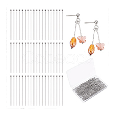 Tarnish Resistant 304 Stainless Steel Ball Head Pins STAS-PH0006-41A-1