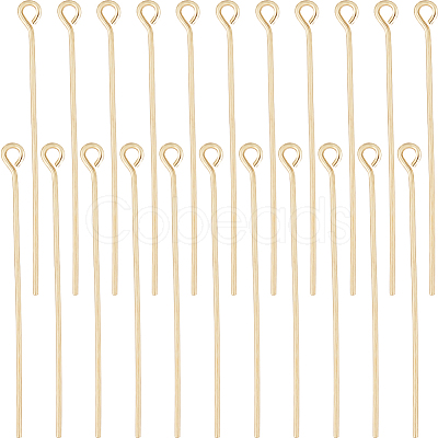 Brass Eye Pins KK-BBC0012-23B-1