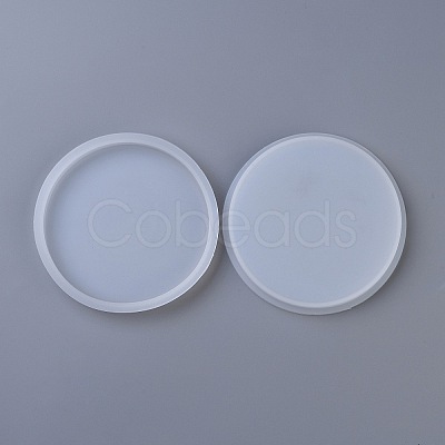 DIY Round Coaster Silicone Molds DIY-P010-24-1