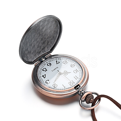 Alloy Quartz Pocket Watches WACH-M142-01-1