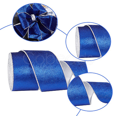 10 Yards Single Face Velvet Ribbon SRIB-WH0011-144-1