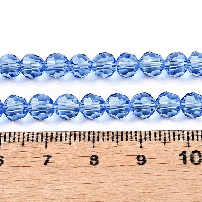 Transparent Glass Beads Strands EGLA-A035-T3mm-D14-1