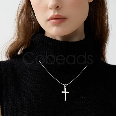 10Pcs 0.9MM 304 Stainless Steel Square Snake Chain Necklaces NJEW-BBC0001-50-1