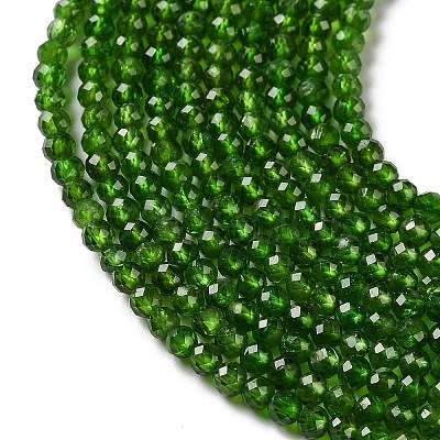 Natural Green Diopside Beads Strands GG-CBA4941-A02-3mm-1