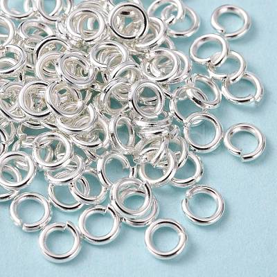 Open Jump Rings Brass Jump Rings JRC5MM-S-1