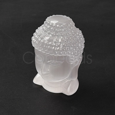 Natural Selenite Figurines DJEW-Q006-01A-1