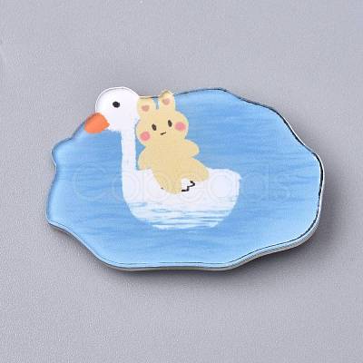 Fridge Magnets Acrylic Decorations AJEW-F042-13-1