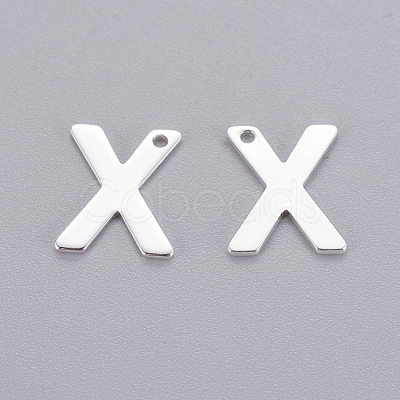 201 Stainless Steel Charms X-STAS-L232-007-1