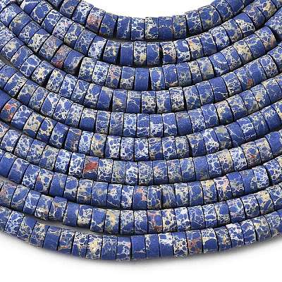 Dyed Synthetic Imperial Jasper Beads Strands G-Z089-A03-N-1