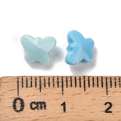 Opaque Acrylic Beads SACR-D009-02H-1