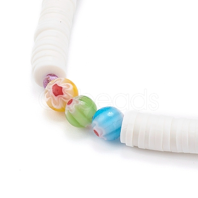 Handmade Lampwork Beaded Mobile Straps for Christmas HJEW-JM00446-02-1