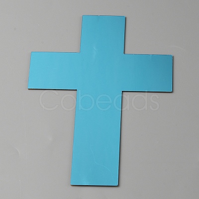 Acrylic Mirror Cake Toppers FIND-WH0152-206D-1