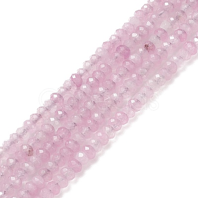 Dyed Natural Malaysia Jade Rondelle Beads Strands G-E316-2x4mm-46-1