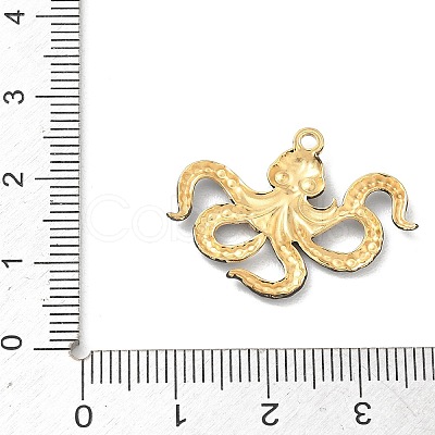 304 Stainless Steel Enamel Pendants STAS-Q119-19G-02-1