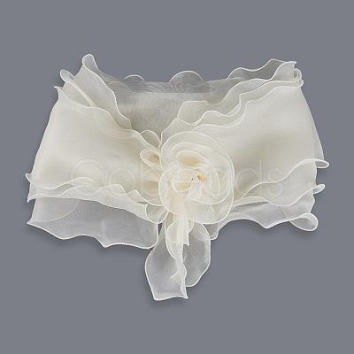 Chiffon Shawl AJEW-WH20054-037B-1
