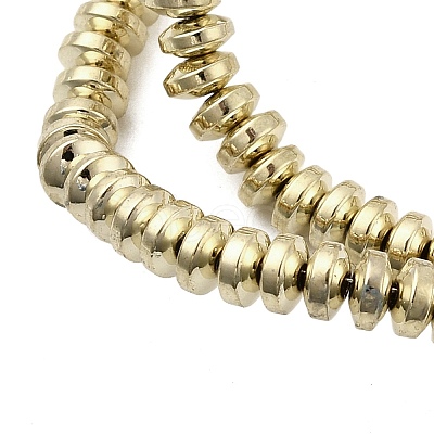Electroplated Synthetic Non-magnetic Hematite Beads Strands G-H327-G01-01C-1