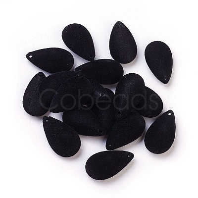 Flocky Acrylic Pendants X-OACR-I001-I06-1